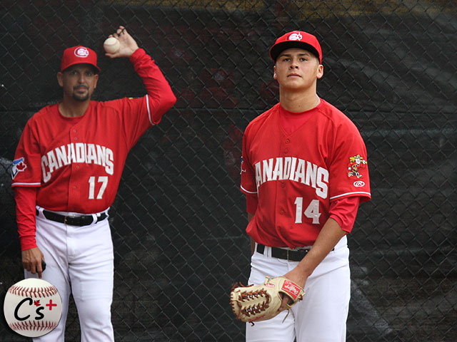 Vancouver Canadians Justin Maese