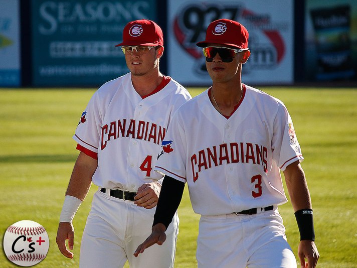 Vancouver Canadians Kacy Clemens Kevin Vicuna