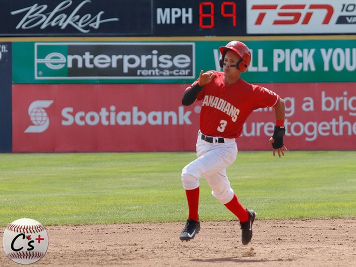 Vancouver Canadians Kevin Vicuna