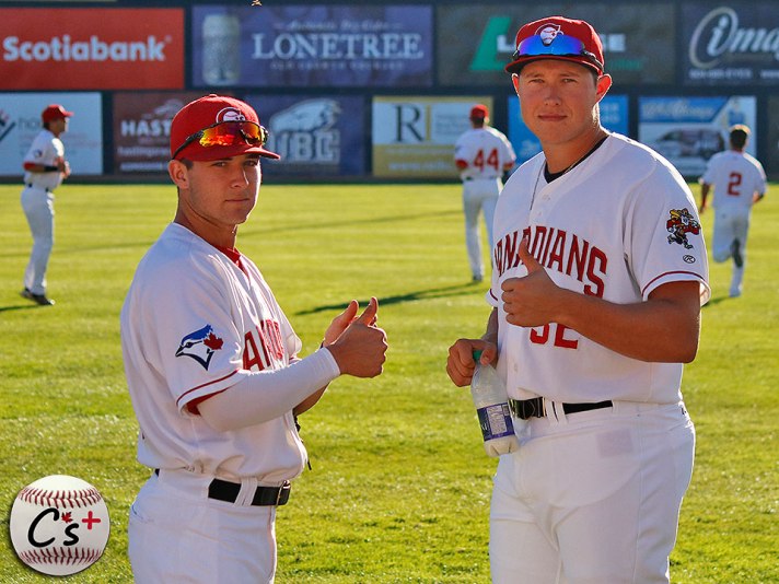 Vancouver Canadians Logan Warmoth Nate Pearson