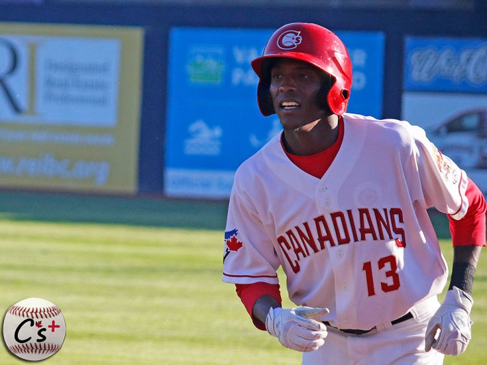 Vancouver Canadians Reggie Pruitt