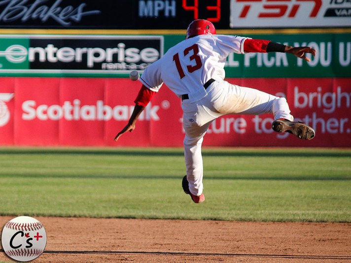 Vancouver Canadians Reggie Pruitt