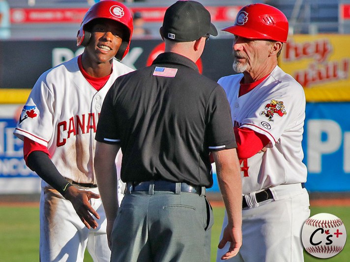 Vancouver Canadians Reggie Pruitt Rich Miller
