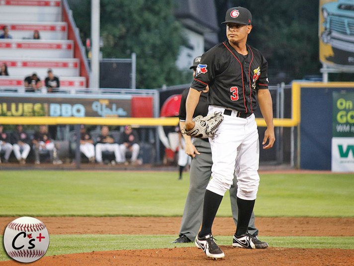 Vancouver Canadians Miguel Burgos