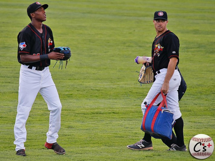 Vancouver Canadians Reggie Pruitt Marcus Reyes