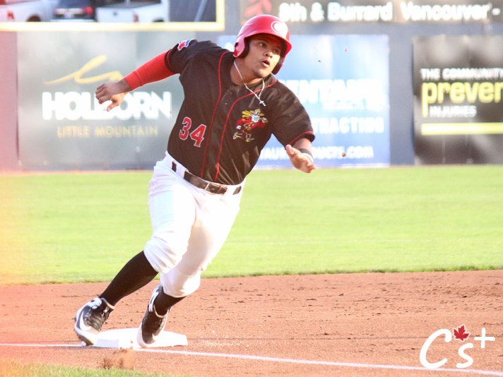 Vancouver Canadians Yorman Rodriguez
