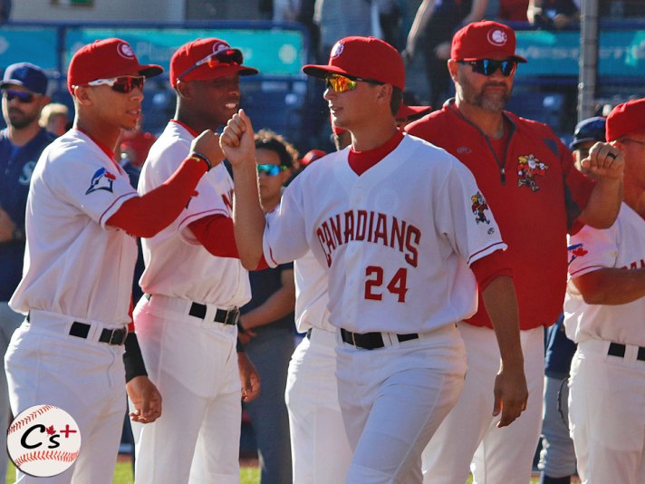 Vancouver Canadians Chris Hall