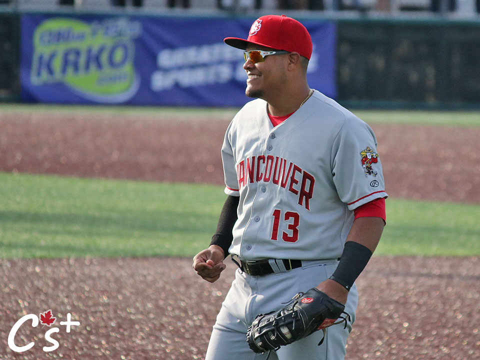 Vancouver Canadians Yorman Rodriguez