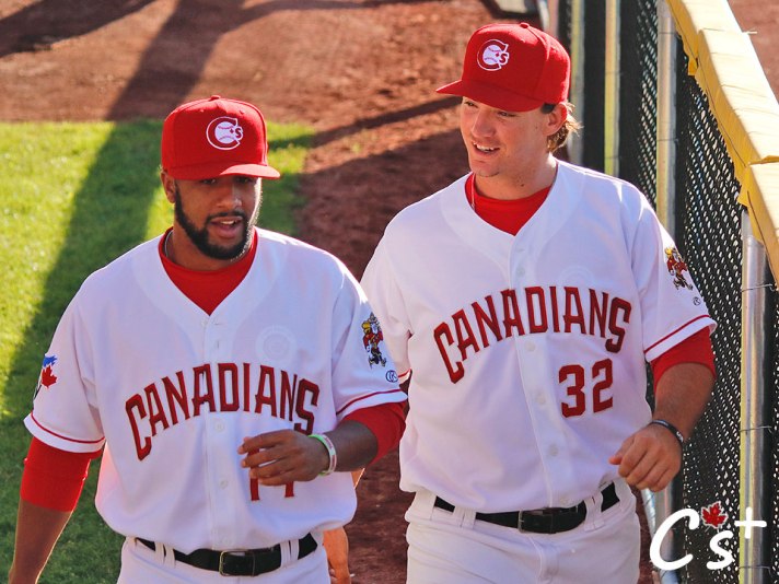 Vancouver Canadians Matt Shannon Donnie Sellers