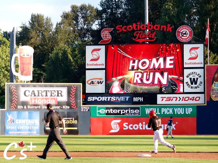 Vancouver Canadians Brett Wright