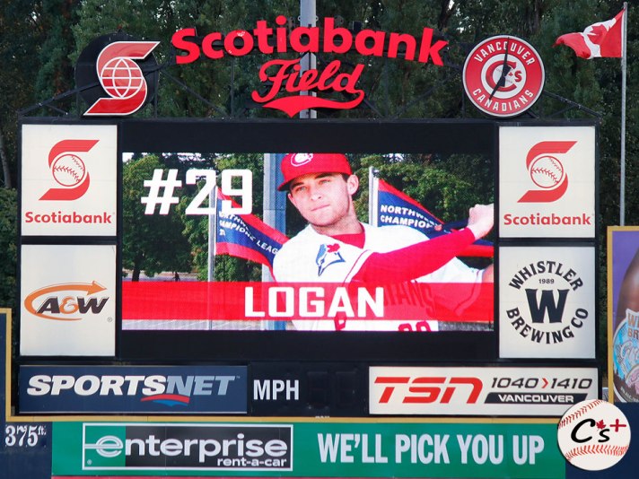 Vancouver Canadians Logan Warmoth