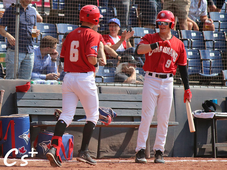 Vancouver Canadians Griffin Conine Nick Podkul
