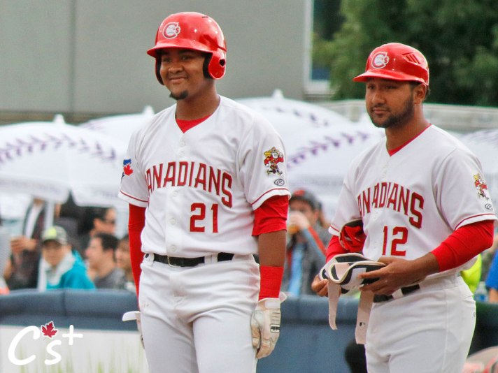 Vancouver Canadians Bryan Lizardo Jose Mayorga