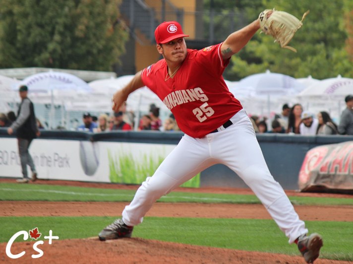 Vancouver Canadians Justin Watts