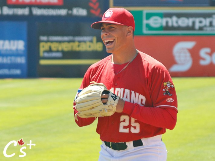 Vancouver Canadians Justin Watts