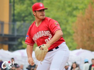 Vancouver Canadians Justin Watts