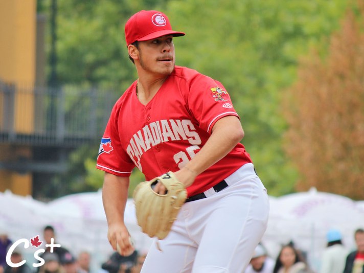 Vancouver Canadians Justin Watts