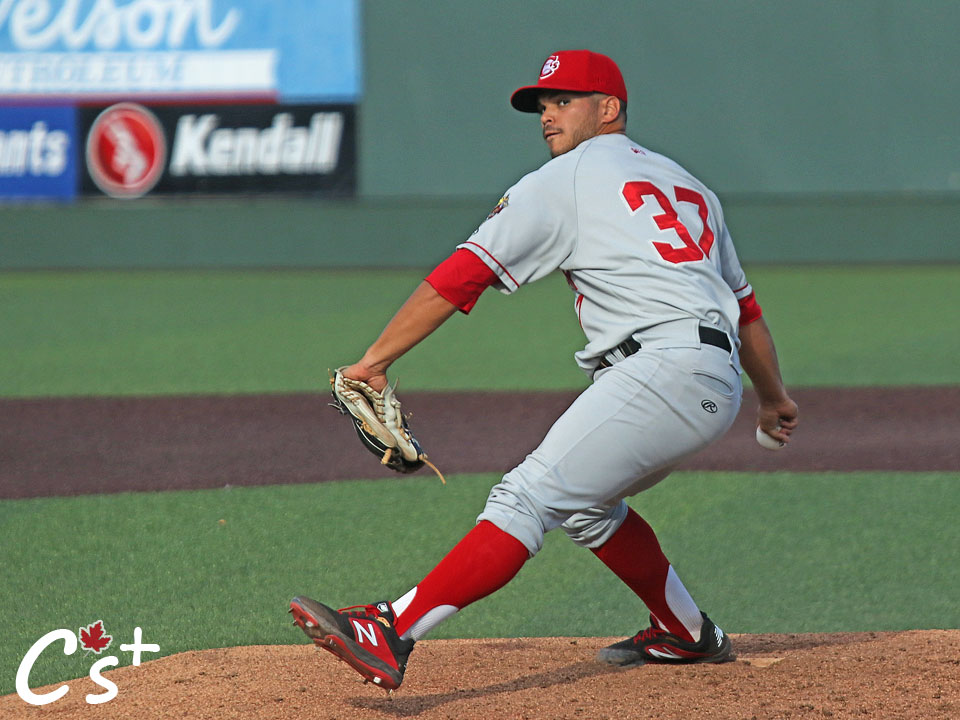 Vancouver Canadians Luis Quinones