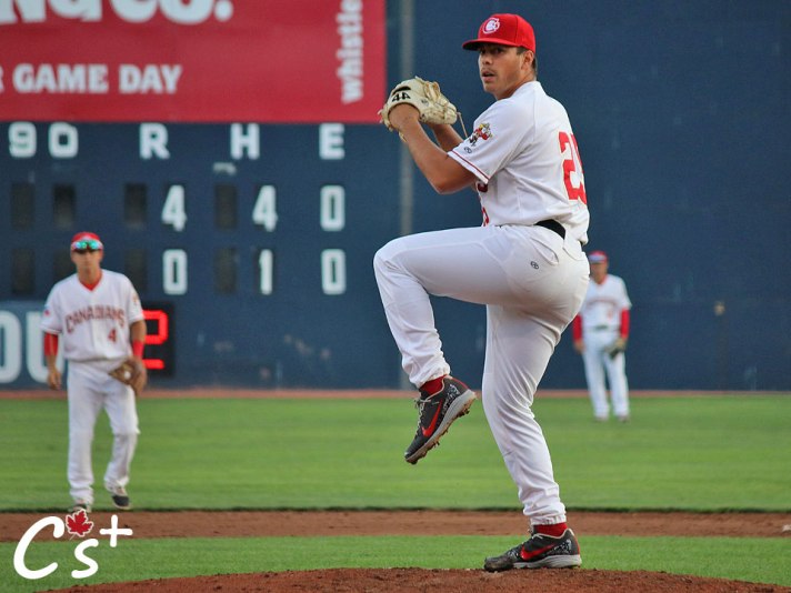 Vancouver Canadians Justin Watts