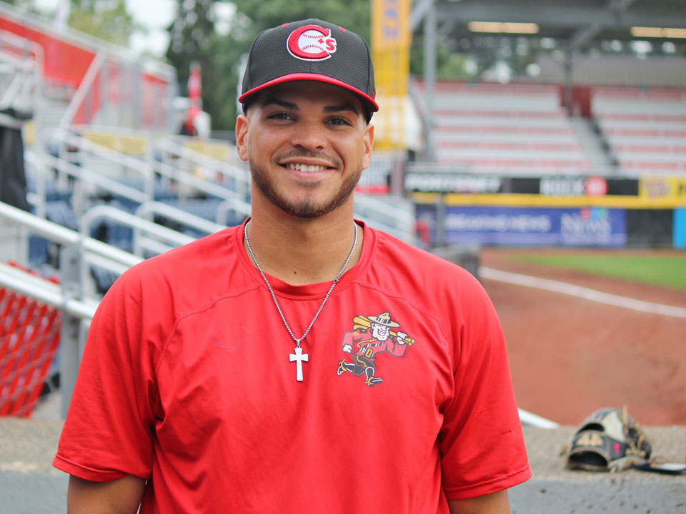 Vancouver Canadians Luis Quinones