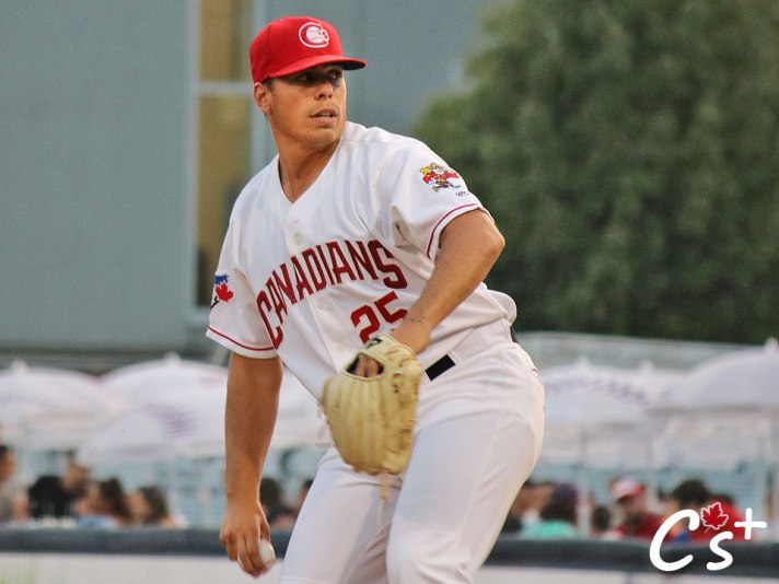 Vancouver Canadians Justin Watts