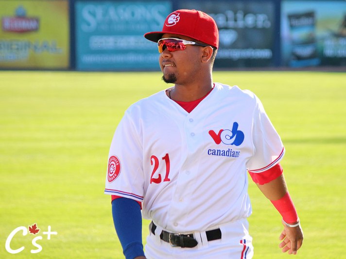 Vancouver Canadians Bryan Lizardo