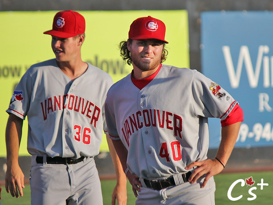 Vancouver Canadians Jared DiCesare