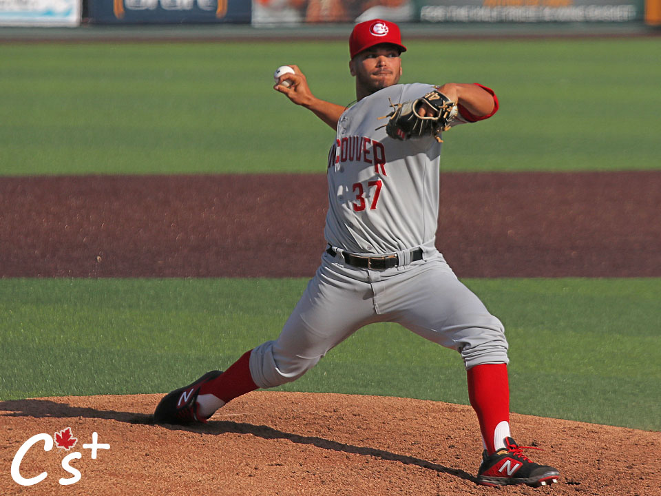 Vancouver Canadians Luis Quinones