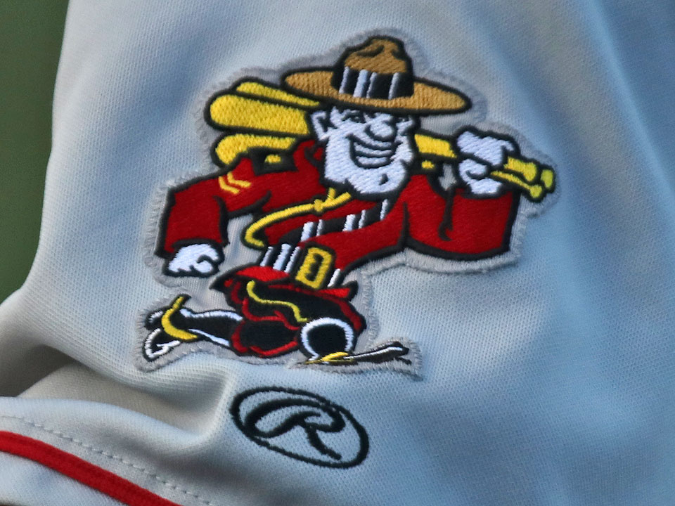 Vancouver Canadians Monty the Mountie Logo