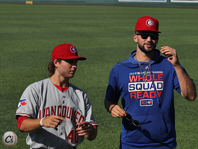 Vancouver Canadians Adam Kloffenstein Jared DiCesare