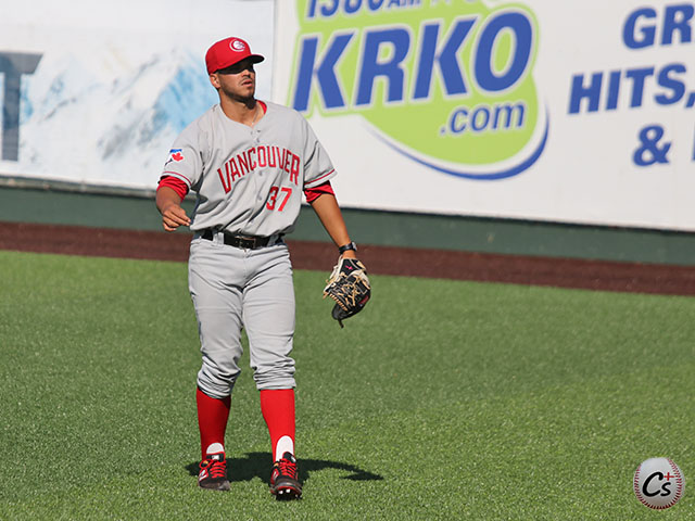 Vancouver Canadians Luis Quinones