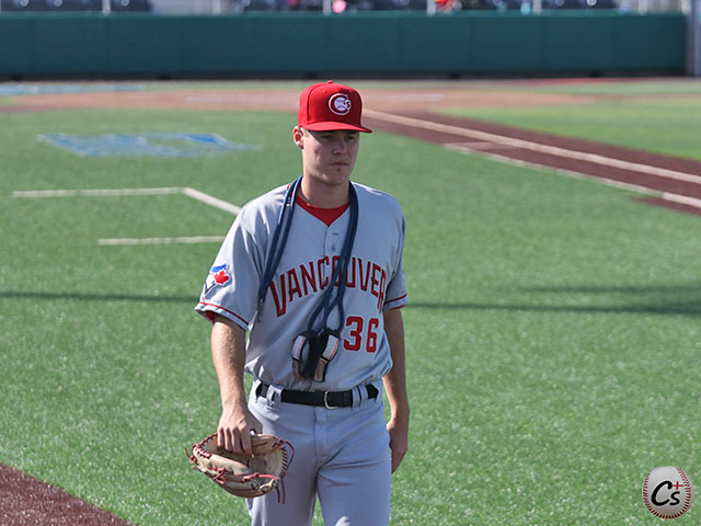 Vancouver Canadians Nick Fraze