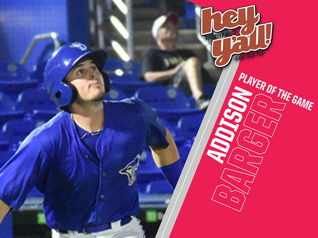 Vancouver Canadians Addison Barger