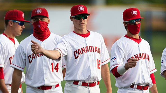 Vancouver Canadians Nick Fraze