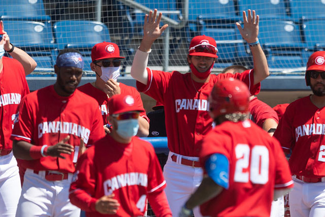 Vancouver Canadians Troy Watson