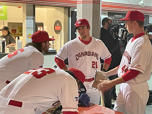 Vancouver Canadians Chad Dallas