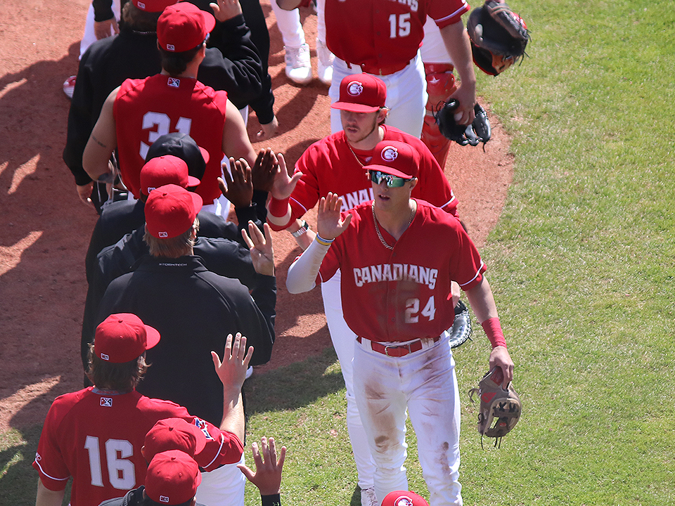 Vancouver Canadians Riley Tirotta