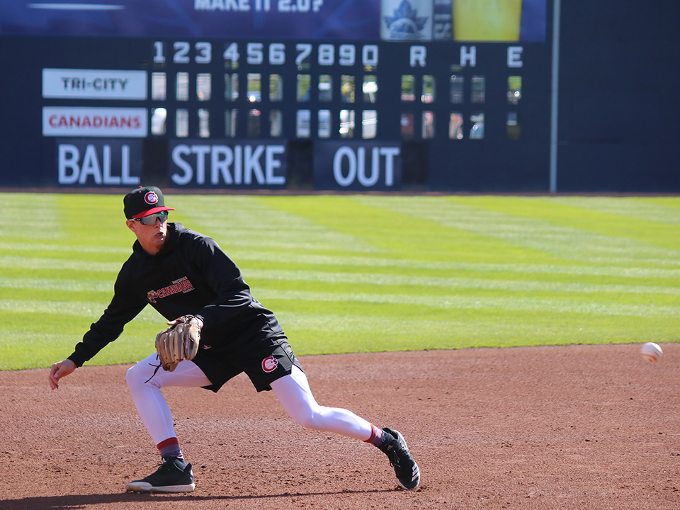 Vancouver Canadians Riley Tirotta