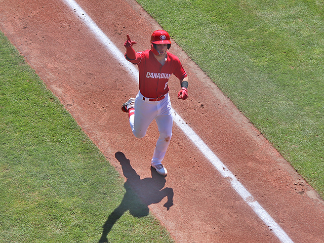 Vancouver Canadians Zach Britton