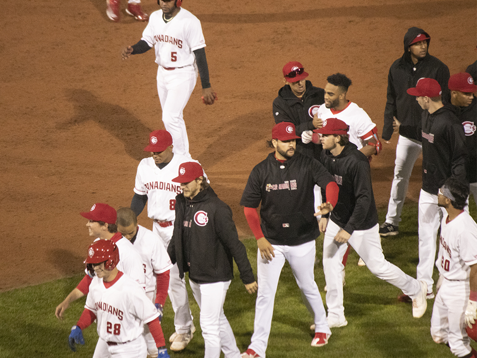 Vancouver Canadians Hugo Cardona Alex Nolan