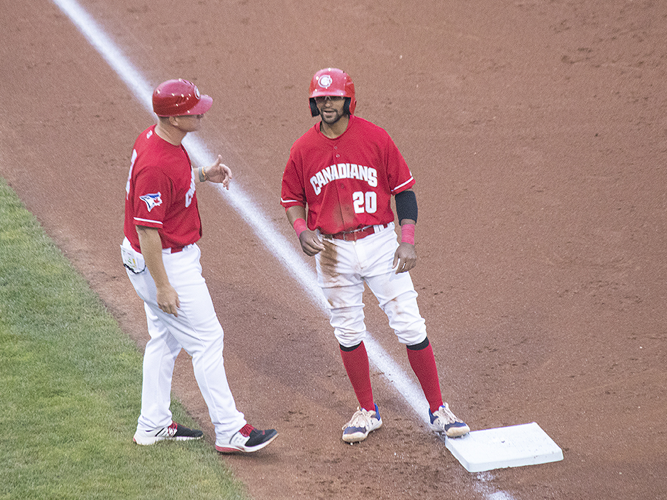 Vancouver Canadians Anthony Morales Brent Lavallee