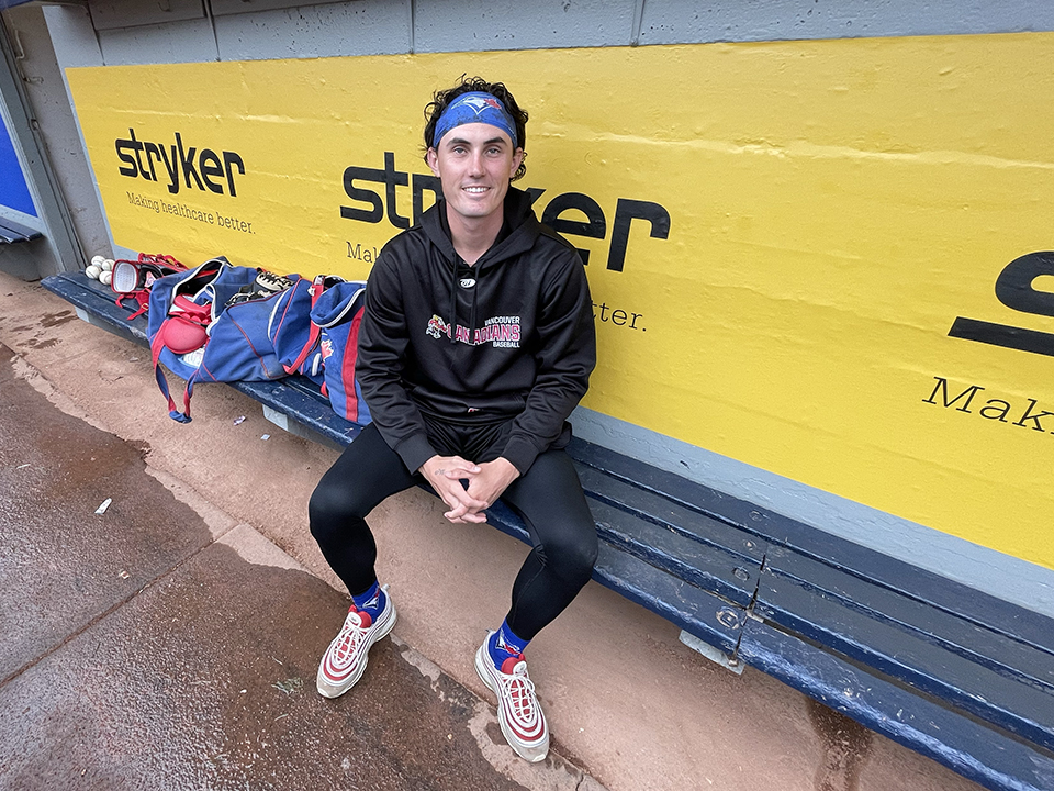 Vancouver Canadians Jimmy Robbins
