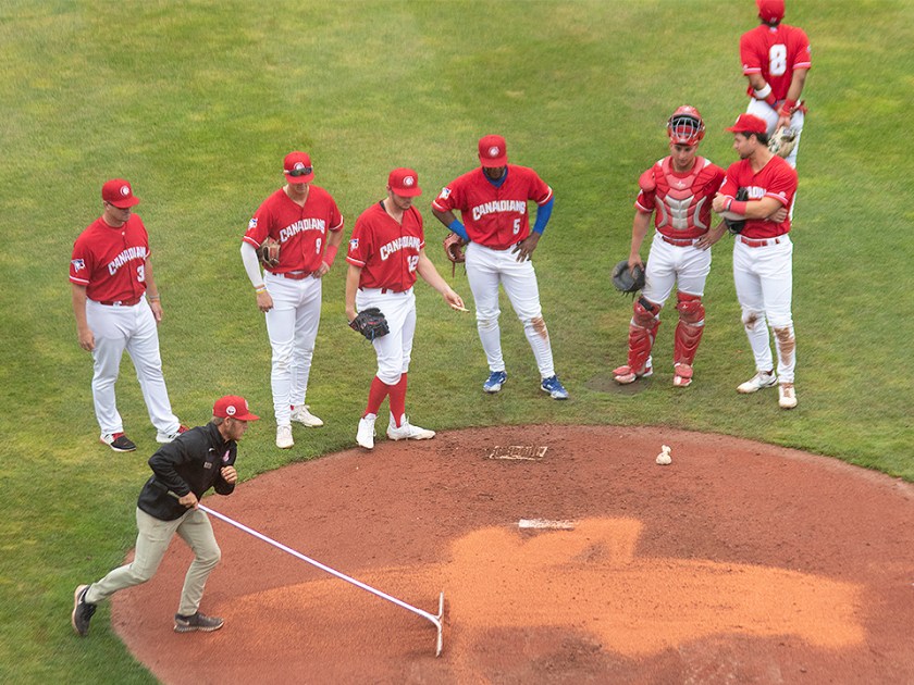 Vancouver Canadians Mound Work