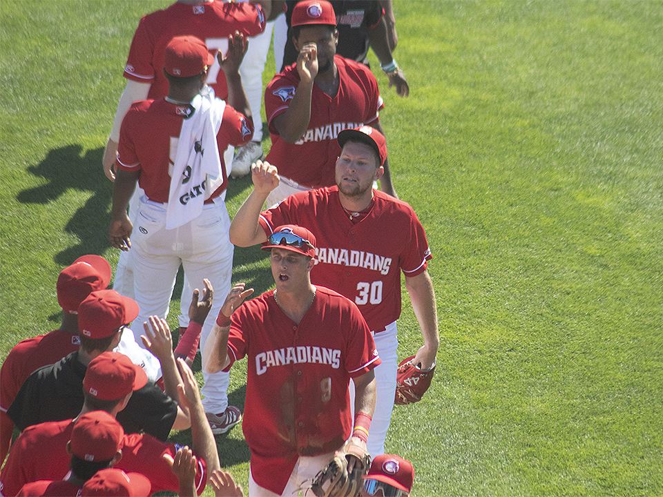 Vancouver Canadians Jol Concepcion RIley Trotta