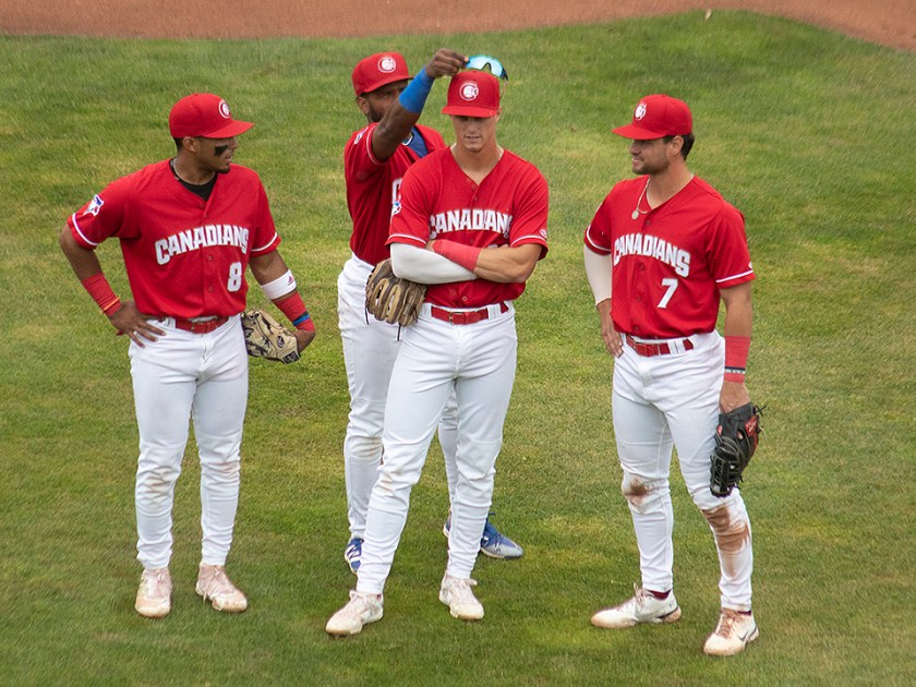 Vancouver Canadians Leo Jimenez Miguel Hiraldo Riley Tirotta Damiano Palmegiani