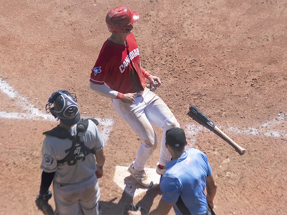 Vancouver Canadians Riley Tirotta