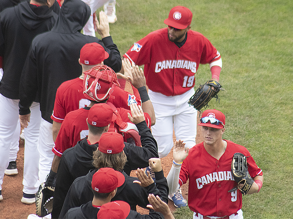 Vancouver Canadians Riley Tirotta Steward Berroa