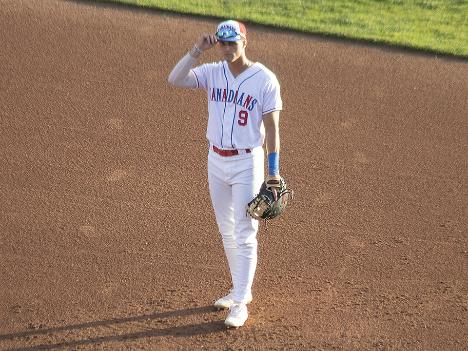 Vancouver Canadians Riley Tirotta