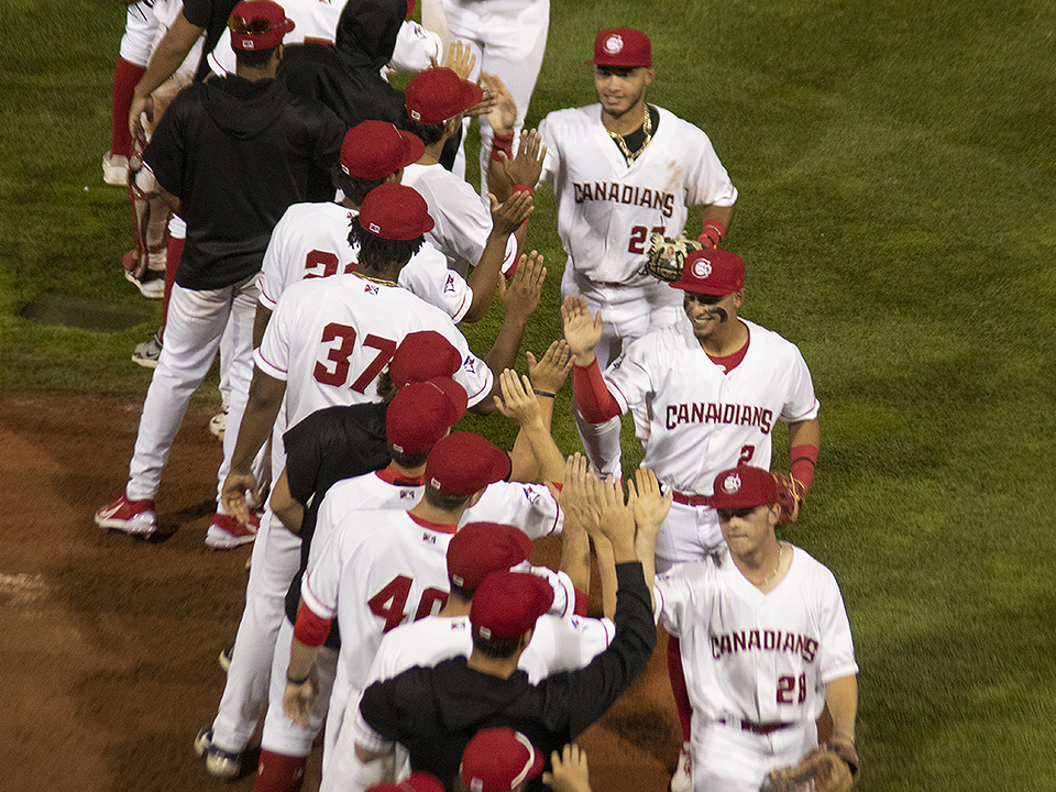 Vancouver Canadians Gabby Martinez Alex De Jesus