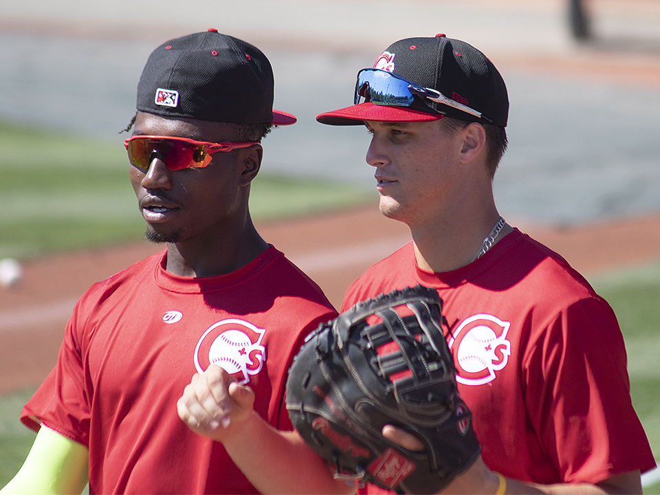 Vancouver Canadians Dasan Brown Riley Tirotta